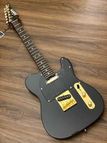 Soloking MT-1G MKII in Black Beauty with Gold Hardware and Roasted Maple Neck